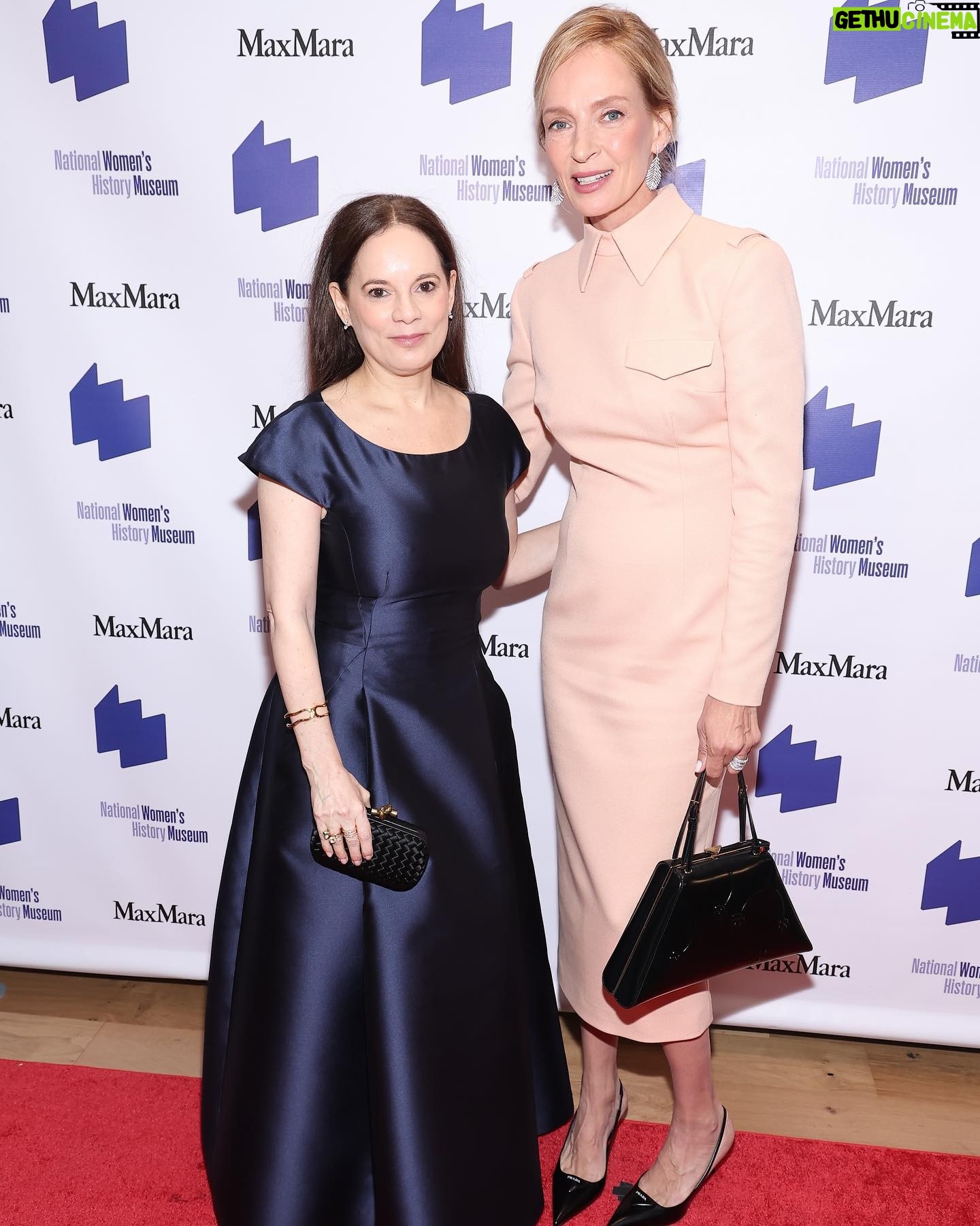 Uma Thurman Instagram - I was honored to be in Washington D.C. this past weekend alongside my dear friend and Room to Grow founder, Julie Burns and to be recognized at this year's Women Making History Awards Gala by the National Women’s History Museum for my work with RtG. Working for Room to Grow has been a joy in my life, please join us October 25th for our 25th anniversary in NYC and visit roomtogrow.org if you would like to get involved! 💙 #WomensHistory @roomtogroworg
