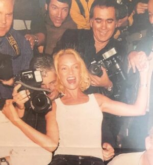 Uma Thurman Instagram - no rest for the wicked - 90 days straight working round the clock