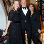 Uma Thurman Instagram - Beautiful night in Place Vendôme reopening of Boucheron original house with the ever graceful Francois-Henri and Salma