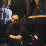Uma Thurman Instagram – Me, @davidcoulter, and portrait of Chamberlin Alving, playing away endlessly in Williamstown Theater Festival. Opening soon… #williamstowntheatrefestival  #ghosts