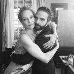Uma Thurman Instagram - Nollet and I in Geneva! #Chopard @johnnollet