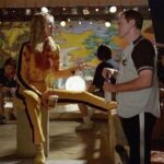 Uma Thurman Instagram – Congratulations on your new movie “Once Upon a Time in Hollywood”, Quentin Tarantino. #tbt #killbill #throwbackthursday #quentintarantino #behindthescenes