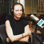 Uma Thurman Instagram - with my old friend Sandra Bernhard, at Sirius XM, #sandyland - “vive la resistance”