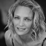 Uma Thurman Instagram - @therealpeterlindbergh 🖤