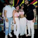 Unika Ray Instagram - Holi party🎨 #unika #love #familytime #friends #frienslikefamily #holi #holievent #holifestival
