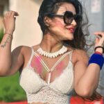 Unika Ray Instagram - Holi is the day to express love with colour 🎨 happy holi to everyone 🎨 #holi #holicelebration #unika #indianfestival #colourful #playful
