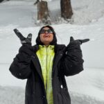 Unika Ray Instagram - wim hof who🥶 #unika #icewoman #snow #naturephotography #snowday #heaven #heavenonearth
