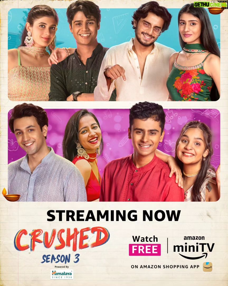 Urvi Singh Instagram - After a long wait, finally Crushed Season 3 is here! ❤️ Stream karo abhi on Amazon miniTV aur banao #YehDiwaliCrushedWali @aadhya_anand @arjun_deswal @naman.33 @anupriyacaroli_ @chiragkatrecha @itanyasharma @cinewalenawabsaab @aditi_no_filter @kurundkarmandar @karuna_sharrma @anubhuti_saklani @siddhantraj05 @sachinsins @tatsat2728 @rijulrajpal @sudhanshupandita @aadhagujju @devv_21 @shagunkazania @vikaas_gaur @sidpaul22 @amazonminiTV @dicemediaindia @pocketaceshq #Crushed #CrushedOnAmazonminiTV #DiceCrushed