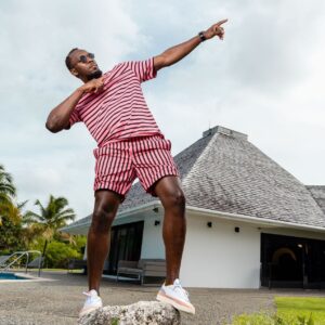 Usain Bolt Instagram - “Born with Faith how the hell mi fi Faithless” ~ Ikaya @ikaya1soul #GodsFavourite #Sweet7Riddim