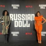 Uzo Aduba Instagram - Two of my best friends. My sisters. My sister/friends. Lisa and Angela. What a true JOY sharing their special night at #RussianDoll. I became friends with these women on two separate plays. @lisanicolewilk from our days in the show #Abyssinia and @iwildflower from our days in the show #Venice. We have shared dressing rooms, apartments, Broadway debuts; laughs, cries, growing pains, and NY nights together. And last night, I got to see them BOTH rock it on the new season! Ladies, I love you both so much. Congratulations on your work here, but also over the years. You’re both incredible and I just can’t wait to see what’s next. Check out these ladies and the new season streaming now on @netflix! #sisters #theaterkids #sisterfriends
