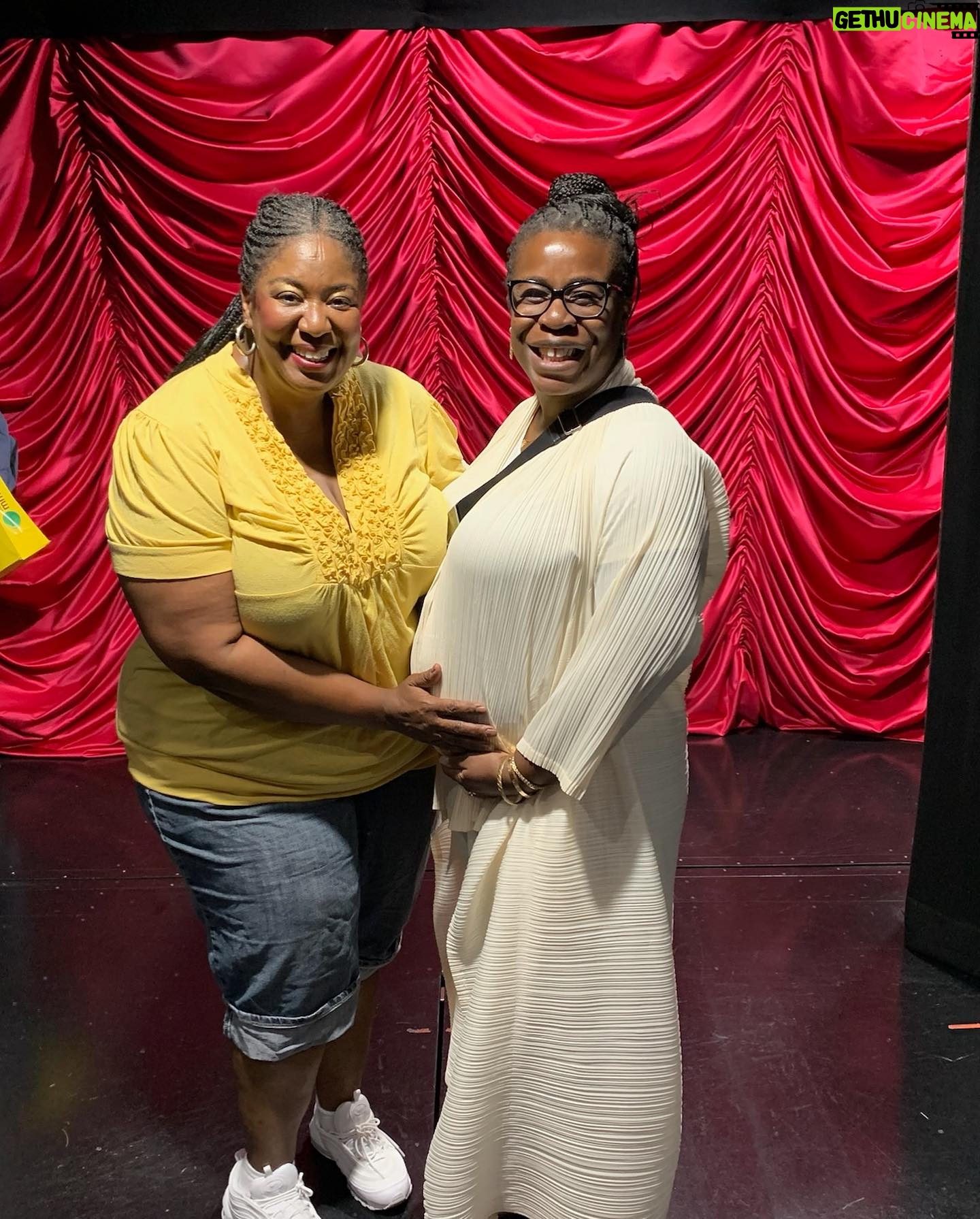Uzo Aduba Instagram - My Girl Natasha. I came to NYC in the Spring to see @natashayvettewilliams in @somelikeithotmusical but alas, my roommate🤰🏾had other plans(#IYKYK). But, I FINALLY got to see her and this show and it was a JOY. Natasha is one my very first friends in this business. Everyone who knows Tasha knows the pure love, heart, GOOD, talent, kindness, and faith that comes from her. It is never ending. We have seen so much life together- helping move, marriage, first homes, debuts, births, loss, Happy times, and really hard times. I love this woman. So much. And to see her work in this show was a must. Natasha is brilliant. But, to know that it was deservedly recognized with a Tony Award Nomination could only match what we who know and love you, Tash, have always known: you are a star for The Ages. What an incredible performance you gave. Incredible. Congrats to everyone on that stage working. You were all fantastic. It was wonderful to watch the excitement we all love of the big Broadway show brought so beautifully, and effortlessly, into the modern age. Love you, Tash!!!! XxoU #theaterkid