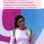 Uzo Aduba Instagram – She doesn’t need a headscarf. She needs a cape.  Keep. Going. #regram @quentin.quarantino

First time in 43 years a female Iranian athlete has competed without her “mandatory” headscarf