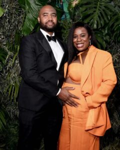 Uzo Aduba Instagram - Father-to-be. I love how great you are going to be in this role, @robertsweetinglife Happy first Father’s Day. I love you so much and appreciate everything you have been to us on this journey. Thank you for being an incredible father. Already. #fathersday