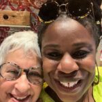 Uzo Aduba Instagram - This is Claudia. She is one of my college professors and to this day is still my teacher and coach. She’s been part of every audition and seen every performance, and she was my date yesterday to the @outercriticscircle awards. I love you, @claudia.catania.75. Thank you for always always loving me.