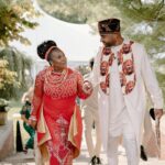 Uzo Aduba Instagram - Our Anniversary. This is from our Traditional Nigerian Wedding Ceremony(Igba Nkwu). This day meant so much to us. You have made my entire life better, more full. I am so thankful our souls found each other. I’ve loved sharing every step of this journey with you, @robertsweetinglife and cannot wait to experience new chapters, next chapters, new pathways with you. I love you so much. Thank you also for loving me. So much. Happy Anniversary. Your Wife, Uzo 📸: @peytonrbyford