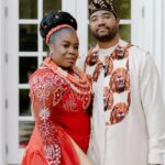 Uzo Aduba Instagram - Our Anniversary. This is from our Traditional Nigerian Wedding Ceremony(Igba Nkwu). This day meant so much to us. You have made my entire life better, more full. I am so thankful our souls found each other. I’ve loved sharing every step of this journey with you, @robertsweetinglife and cannot wait to experience new chapters, next chapters, new pathways with you. I love you so much. Thank you also for loving me. So much. Happy Anniversary. Your Wife, Uzo 📸: @peytonrbyford