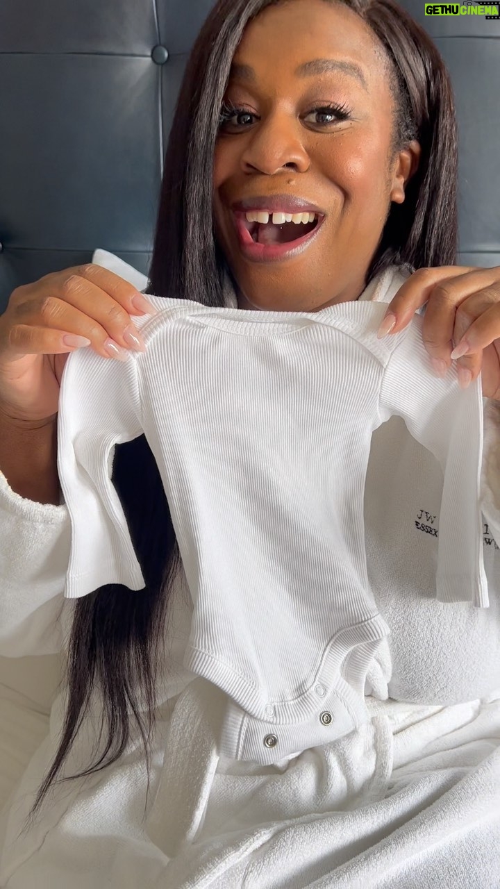 Uzo Aduba - 297.4K Likes - What a blessing. My husband Robert and I are so happy to enter this next chapter together as parents. I am beyond excited. I get to be someone’s Mommy! I know as the three of us continue to grow, our only, ONLY goal will be to love you, little one. My goodness. Look what God has done.