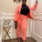 Uzo Aduba Instagram - To a Day of Unreasonable Conversations. @propperdaley Hair: @marciahamilton Makeup: @carolagmakeup Suit: @akrisofficial Turtleneck: @aritzia Heels: @kennethcole Earrings: @jenckshowland Rings: @sterlingforever Bag: @rodosince1956