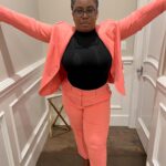 Uzo Aduba Instagram - To a Day of Unreasonable Conversations. @propperdaley Hair: @marciahamilton Makeup: @carolagmakeup Suit: @akrisofficial Turtleneck: @aritzia Heels: @kennethcole Earrings: @jenckshowland Rings: @sterlingforever Bag: @rodosince1956