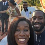 Uzo Aduba Instagram - Matching. A tradition I love in my culture. And @robertsweetinglife and I, along with the rest of my family, were so happy to share in it for my cousin, @crdaxci wedding. Chuks. Chukwuemeka. We all love you so much, and are endlessly proud of you and always have been; for your always GOOD heart, intelligence, and the man and human you have become. What a beautiful two days you gave to us. Wouldn’t have missed it for the world:). Wishing you and your amazing wife(aayyyyeeeee!!!!!), Emily every happiness on your journey. The whole event was absolutely stunning. Love you so much. What a time we had you guys!!! #summerlovin #familytime