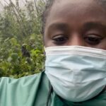Uzo Aduba Instagram - Rwanda should be added to everyone’s travel list. I had such an exhilarating time. Starting with the gorilla trekkkkk 🙃 and the incredible awesomeness and PEACE found meeting these amazing animals in their natural habitat. I was invited to name a baby gorilla at the country’s annual naming ceremony, and had the pleasure of meeting her with some friends I was able to bring along on this journey with me! Imararungu is her name, which means Cheerful. Thank you, @kwita.izina for making me part of this incredible experience. I look forward to visiting with Imararungu and her family, and with more of the wonderful gorillas found in Rwanda for years to come. Thank you, Rwanda 🦍🦍 #VisitRwanda
