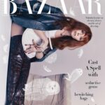 Uzo Aduba Instagram - Proud PROUD friend!!!! This cover 😍😍. The beauty and the talent that is @nlyonne who works tirelessly at her craft and personal style is on the cover of @harpersbazaarsg Natasha, I love this LOOK, this STORY, the whole thing! But, more than that I love YOU. For always being there as friend, support, cheerleader, on both big and small days. The sky is just the start, and I can’t wait to see what’s next! BEAMING. Your friend, Uzi 🙌🏿🙌🏿