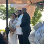 Uzo Aduba Instagram - Matching. A tradition I love in my culture. And @robertsweetinglife and I, along with the rest of my family, were so happy to share in it for my cousin, @crdaxci wedding. Chuks. Chukwuemeka. We all love you so much, and are endlessly proud of you and always have been; for your always GOOD heart, intelligence, and the man and human you have become. What a beautiful two days you gave to us. Wouldn’t have missed it for the world:). Wishing you and your amazing wife(aayyyyeeeee!!!!!), Emily every happiness on your journey. The whole event was absolutely stunning. Love you so much. What a time we had you guys!!! #summerlovin #familytime