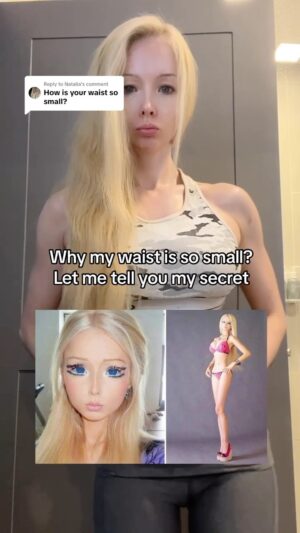 Valeria Lukyanova Instagram - Dear English-speaking subscribers! Thank you very much for your interest and your activity, I love you! I tell on the video about my secrets of a thin waist. Would you like to try to work out under my mentorship? Work on your body? I appeal to him very much - Avatar! #valerialukyanova #amatue #cute #fitnessmotivation #fitness #fitnessmodel #alien #vril #doll #barbiegram #barbiedoll