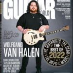 Valerie Bertinelli Instagram - 🤘🏻💕 wolfvanhalen @guitarworldmagazine 📸 @photosbydraia