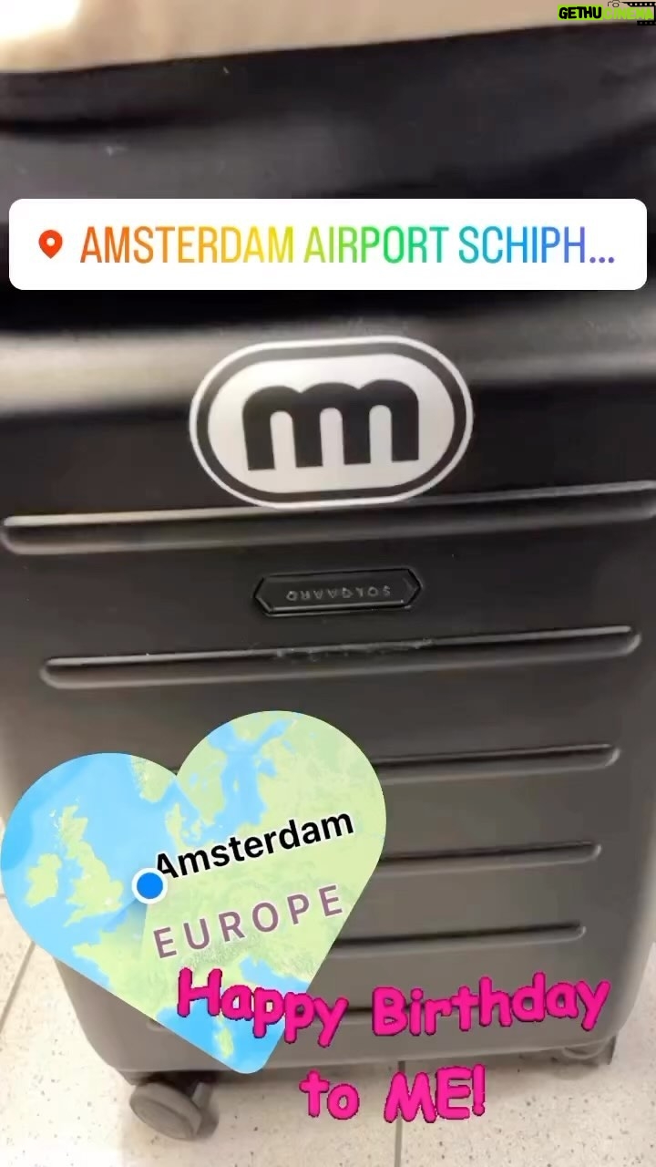 Valerie Bertinelli Instagram - I am so over the moon grateful on my birthday this year! ππ»π€ I have survived the hardest six years of my life and now Iβm in Amsterdam (one of my favorite places on earth with sweet special memories π₯Ή) And on Thursday, I get to watch my son open for Metallica! π€π»π€ πΈ Life is good. β¨