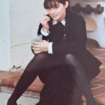 Valerie Bertinelli Instagram - Just found this gem! Hehe! ✨ Ok, where am I going in this outfit and what am I drinking? 👀WRONG answers ONLY! 😭