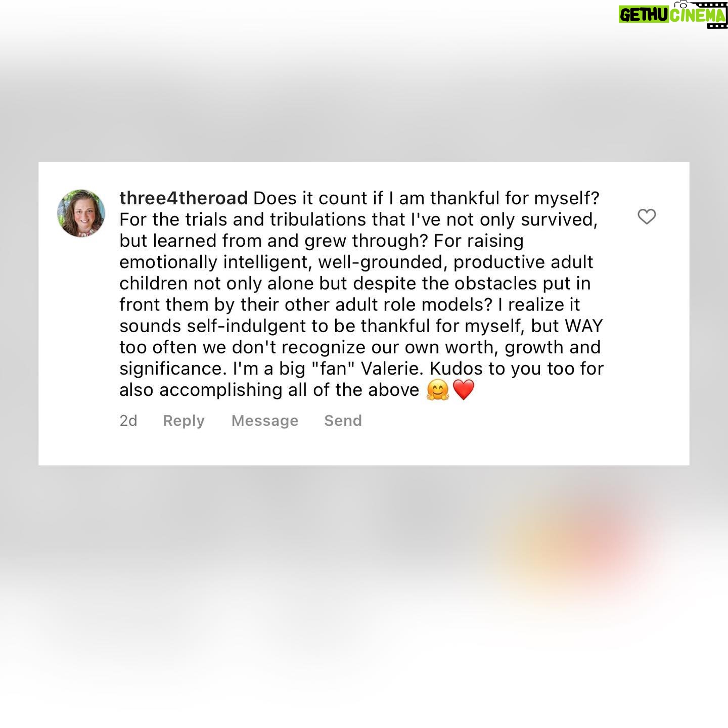 Valerie Bertinelli Instagram - ✨GRATITUDE CHECK✨RESULTS 2✨ **************************************** 💕I’m so thankful to have an opportunity to read over all of your comments in our #GratitudeCheck! (wipes tears)😩 It gives me a peek into your lives and keeps me in line with life’s true meaning. You all are so beautiful. 🥹 When we’re in gratitude, we all win, and there were a few comments that pulled my heartstrings! 💕 I couldn't only pick five, so I picked fifteen to receive a signed copy of #EnoughAlready! 😌 ——- @birdie9028 @mama2akt @metalthrashingmadd declans_ninnie_2020 @nicolelandry91 @scogginsangela @dunka.ca @kim.m.harris @misspiggy077 @studeedle @darcylouer @grandmajuju2brooklyn @three4theroad @azbums @martinichavez you will be gifted a signed copy of my book #EnoughAlready! Woohoo!! 🎉 —— Winners, please DM me with GRATITUDE CHECK in caps! •First, Last Name •First name of the person you’d like the book addressed to •Shipping Address •email address —— Thank you all for participating! 🙏🏼 If you haven’t grabbed your copy of the book, link in IG stories 😘 Happy Friday!!