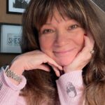 Valerie Bertinelli Instagram - She’s… what? Well, the license plate says SHES MAD and the story behind it is that it was on a blue and white ‘56 Chevy Nomad that Ed bought on March 15, 1991. That evening, I was to go in and the doctor would induce a baby that was 2 weeks late and had no intention of coming any time soon. I was pacing the house waiting for Ed to get home to take me to the hospital. So, yes I was… mad. But I’m not anymore. 🥰 That also happens to be the day that Wolfie’s wife, Andraia was born and I couldn’t be happier for my son who eventually decided to join us the next evening on March 16, 1991