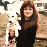 Valerie Bertinelli Instagram – 1990 Sherman and me
#fbf