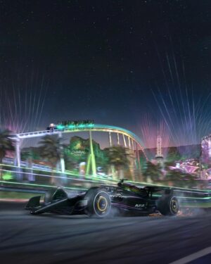 Valtteri Bottas Instagram - I’m down for this kinda rollercoaster! Designed by race drivers, for race drivers 🏁

#QiddiyaCity #PlayLife @qiddiya