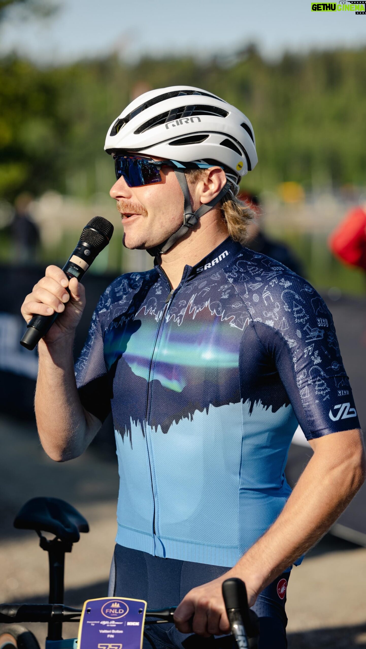 Valtteri Bottas Instagram - First we ride, then we sauna. On June 15 we race, and chase the midnight sun across the gravel roads of Lahti, Finland before we celebrate until the daylight disappears across the harbor. @fnldgrvl is coming and we invite you to come and enjoy the ride 🚴🏁🇫🇮 #fnldgrvl