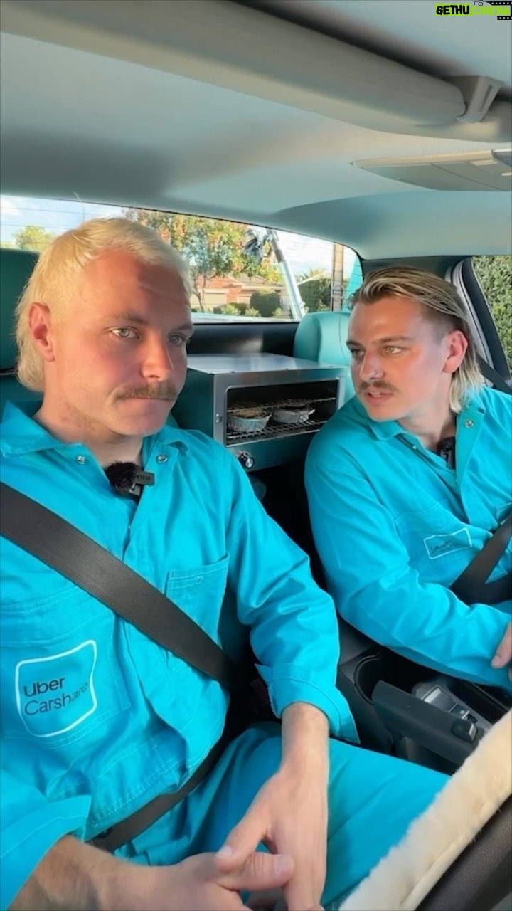 Valtteri Bottas Instagram - @valtteribottas asked me to be his second self. I know, I can’t tell the difference either. If you missed out on renting VB’s second car, there’s plenty of other road trip-worthy cars on Uber Carshare. AD