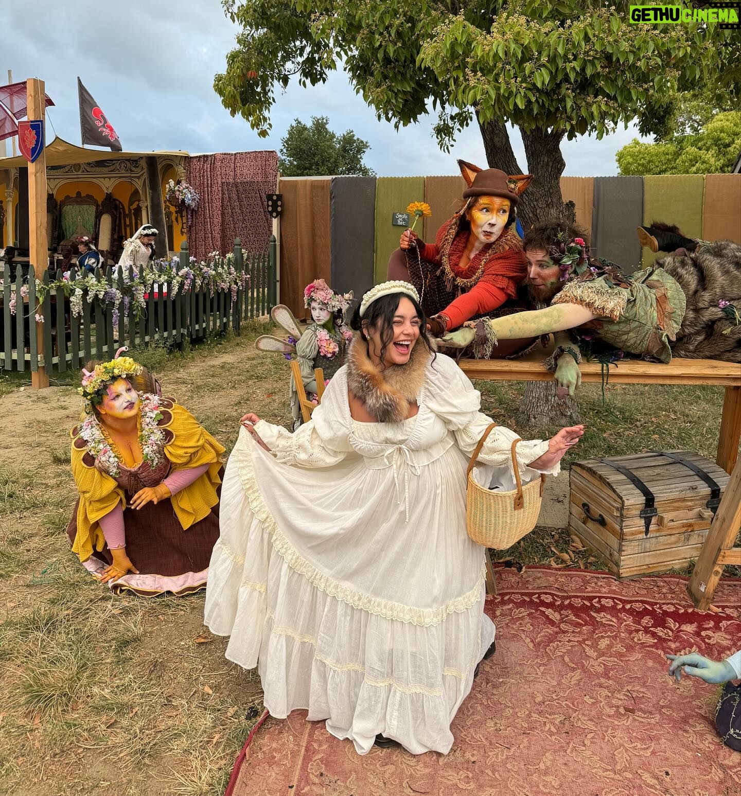 Vanessa Hudgens Instagram - Loves the renaissance fair obviously