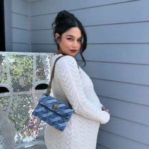 Vanessa Hudgens Instagram - Mother’s Day is around the corner. Make sure you treat all the hardworking Mommas out there! @kurtgeiger #kurtgeigerpartner