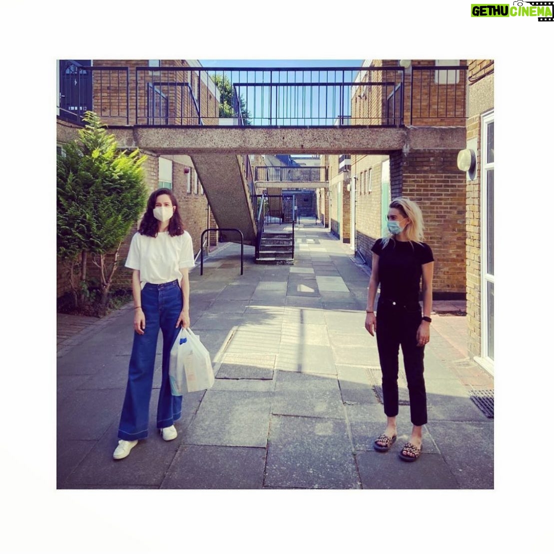 Vanessa Kirby Instagram - My wonderful friend @katherinewaterston has set up the brilliant @spare_hand that links volunteers with the places and charities that need it the most! If you fancy a bit of volunteering with choice over whatever hours you do, join here!! www.spare-hand.org Hope everyone is really safe and well during this time x