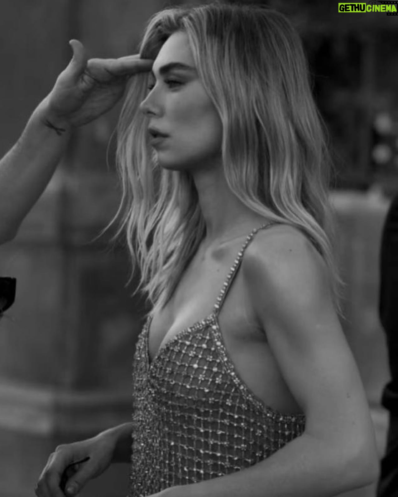 Vanessa Kirby Instagram - To these two unicorns 🦄 🦄 @missjobaker @hairbyadir the best team ever. Thank you so much for making every minute of it all so happy no matter where we are on planet. I love you both to the moon 🤍
