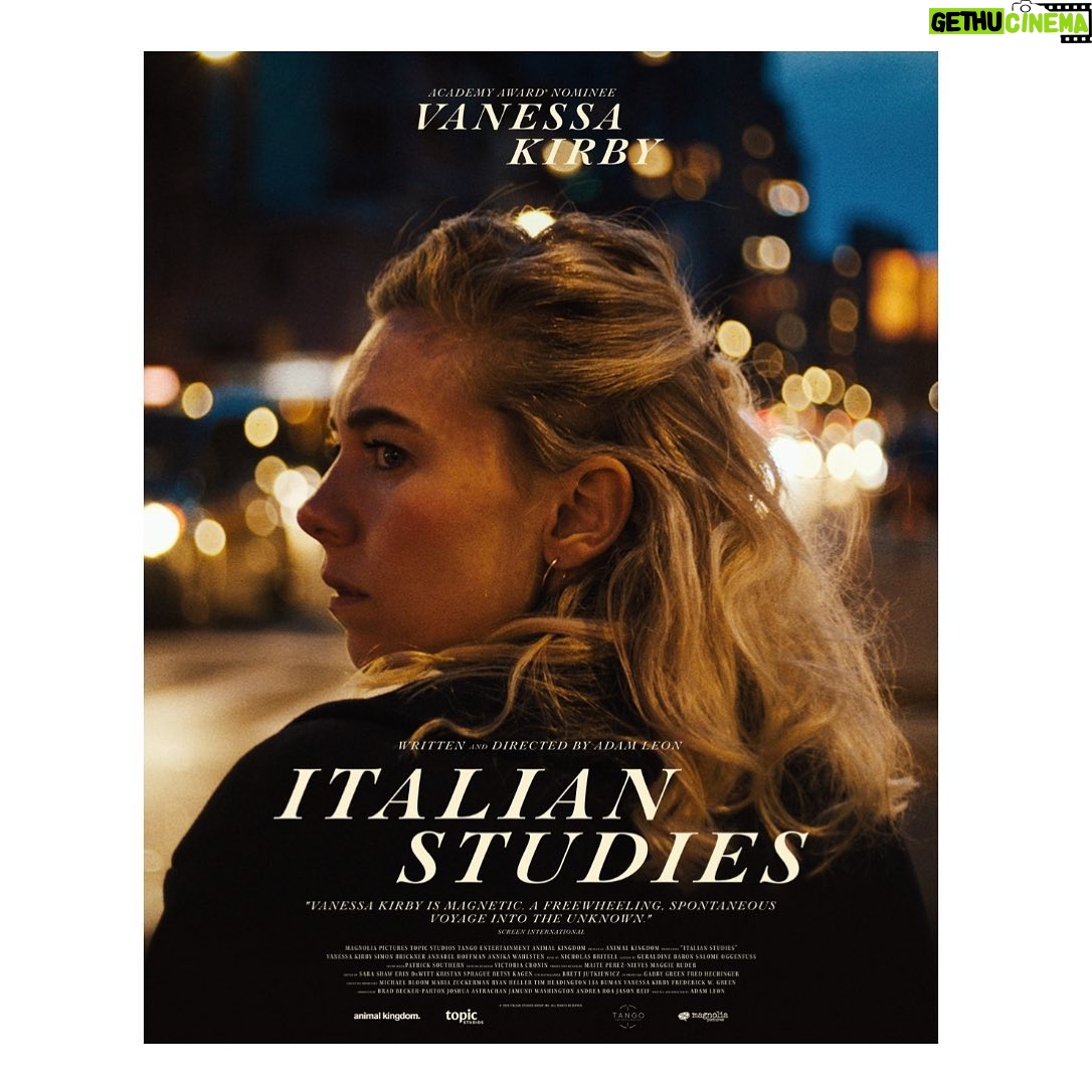Vanessa Kirby Instagram - Hard to believe we made this poem all the way back in 2018. And our leader @adamleonnyc calls it a period movie - pre covid, pre everything - in the thick of New York City. I learnt so much from this group of beautiful spirits about identity, memory, how we form our sense of selves - how much the narratives in our minds create who we think we are, rather than who we truly are. Thank you magic soul @adamleonnyc for taking us all on a journey of discovery. And to Simon, @magnoliapics and all the special people I met along the way. I am so lucky to have been on this journey with you. Available on Hulu now.