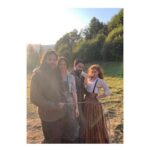 Vanessa Kirby Instagram – The World To Come is out in the UK this week, so here are some pictures of us having a lovely time making it. We filmed it in the mountains in beautiful Romania and loved every minute.
Thank you to the brilliant team and crew behind the camera including @gemmahoff, our forever Hair and Make up Designer genius as always (plus endless wig wrestler), @djancso for your magic and of course, our leader @fastvold.
I hope everyone loves the film as much as we did making it.