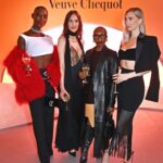 Vanessa Kirby Instagram – So lovely to spend the night in London with these women, learning about the most radical, Madame Clicquot, who in 1805 took the reins of the House and became one of the first businesswomen of modern times, breaking through so many of the barriers for women of her era – traditionally thought to be impossible. What a 🔥. Go and see this beautiful exhibition on all that she achieved if you can. @veuveclicquot #ad #SolaireCulture #DrinkResponsibly