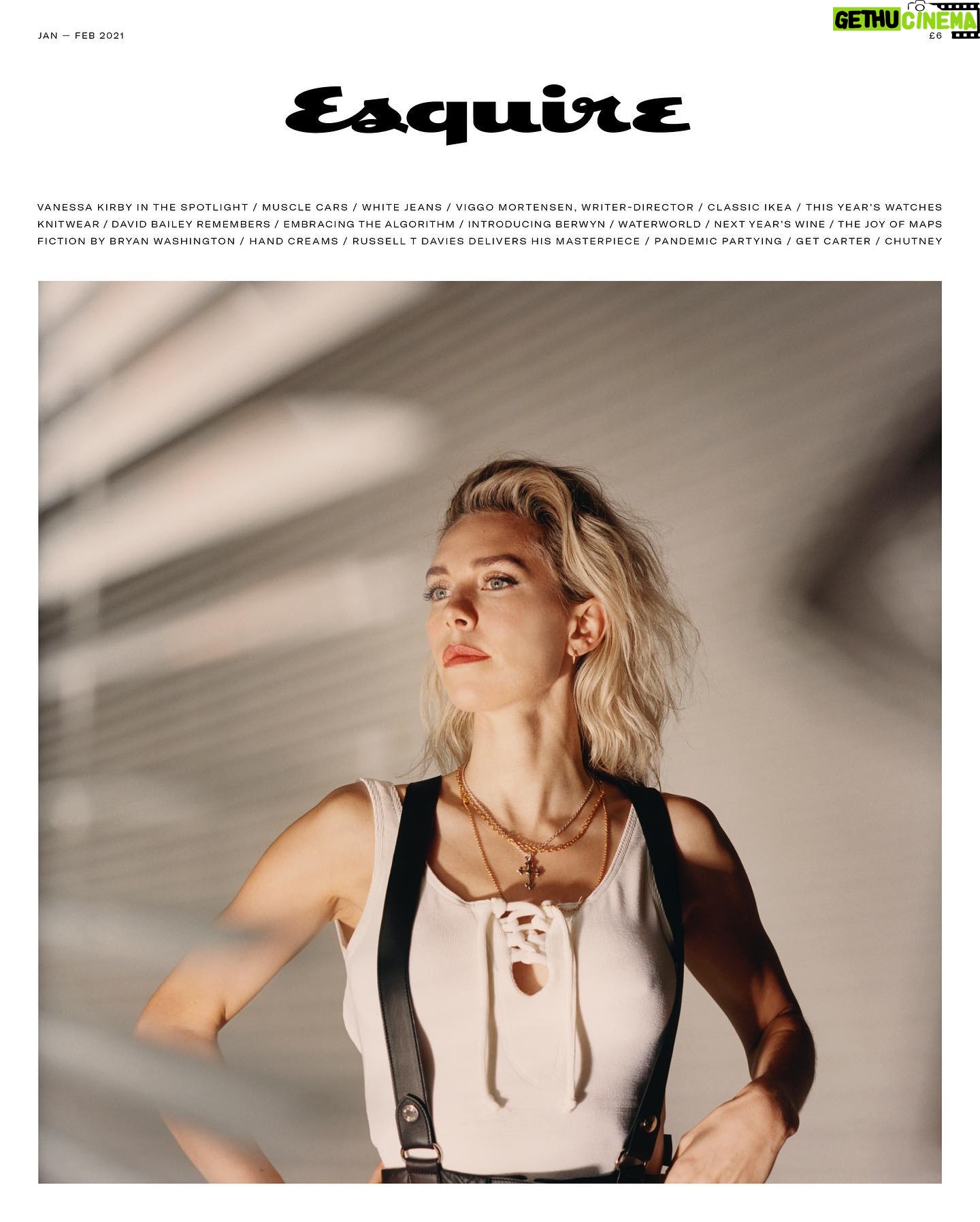 Vanessa Kirby Instagram - @ukesquire Thank you to @alexbilmes for having me as your December cover talking about #PiecesOfAWoman @netflixfilm