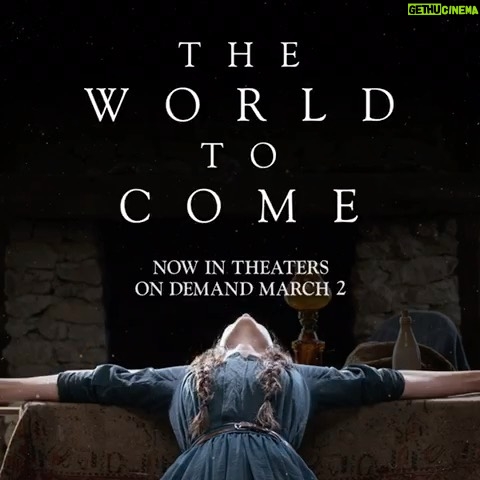 Vanessa Kirby Instagram - Our little love story The World To Come is out today On Demand. This film taught me so much. I couldn’t believe my own ignorance at not truly realising that (not even that long ago) women weren’t allowed to choose what they did with their time - let alone who they loved. We stand on the shoulders of these women. It made me so grateful for all we have now. I hope you love it as much as we did making it. @fastvold @katherinewaterston I love you. #TheWorldToCome @killer.films @bleeckerstfilms
