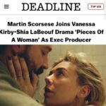 Vanessa Kirby Instagram - So honoured that @martinscorsese_ has joined our film as producer. This project has so much of my heart. I can’t wait to share it with everyone. @bronstudios #piecesofawoman