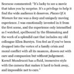 Vanessa Kirby Instagram - So honoured that @martinscorsese_ has joined our film as producer. This project has so much of my heart. I can’t wait to share it with everyone. @bronstudios #piecesofawoman
