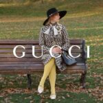 Vanessa Kirby Instagram - @gucci @alessandro_michele #GucciWinterinthePark #GucciJackie1961 #GucciBeloved