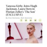 Vanessa Kirby Instagram – The Father was one of my very favourite films from last year. Honoured to be joining you for this one @florianzellerofficiel @thehughjackman @lauradern @anthonyhopkins
